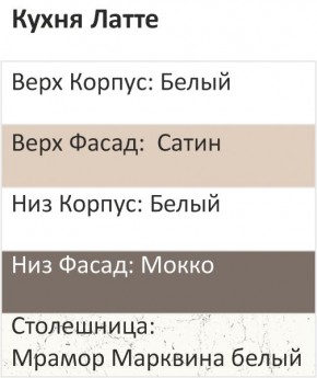 Кухонный гарнитур Латте 1000 (Стол. 38мм) в Сургуте - surgut.ok-mebel.com | фото 3