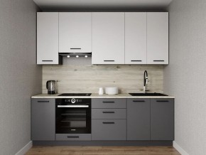 Кухонный гарнитур Меренга 2400 h950 (Стол. 26мм) в Сургуте - surgut.ok-mebel.com | фото
