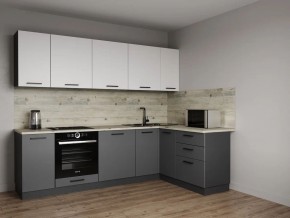 Кухонный гарнитур Меренга 2600*1600 (Стол. 26мм) в Сургуте - surgut.ok-mebel.com | фото