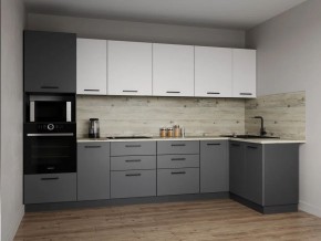 Кухонный гарнитур Меренга 3200*1400 (Стол. 38 мм) в Сургуте - surgut.ok-mebel.com | фото