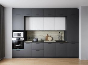 Кухонный гарнитур Меренга 3400 (Стол. 38мм) в Сургуте - surgut.ok-mebel.com | фото
