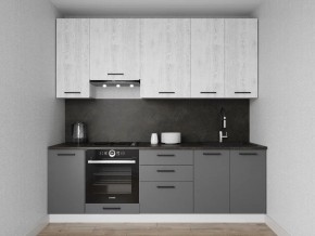 Кухонный гарнитур Санторини 2400 h950 (Стол. 38мм) в Сургуте - surgut.ok-mebel.com | фото