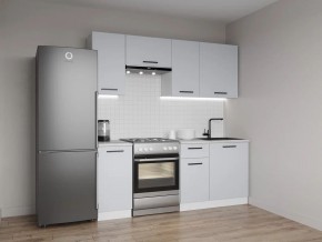 Кухонный гарнитур Смоки 2000 (Стол. 26мм) в Сургуте - surgut.ok-mebel.com | фото