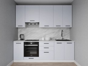 Кухонный гарнитур Смоки 3000 h950 (Стол. 38 мм) в Сургуте - surgut.ok-mebel.com | фото
