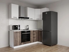 Кухонный гарнитур Старое Дерево 2200*1000 (Стол. 38мм) в Сургуте - surgut.ok-mebel.com | фото