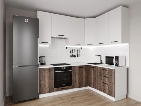 Кухонный гарнитур Старое Дерево 2200*1600 h950 (Стол. 26мм) в Сургуте - surgut.ok-mebel.com | фото