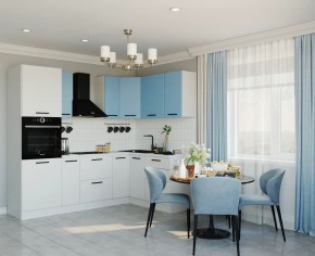 Кухонный гарнитур угловой Капри 2400х1600 (Стол. 38мм) в Сургуте - surgut.ok-mebel.com | фото