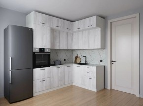 Кухонный гарнитур угловой Пайн 2200*1700 (Стол. 26мм) в Сургуте - surgut.ok-mebel.com | фото