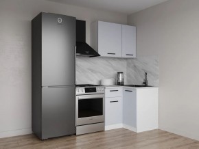 Кухонный гарнитур угловой Смоки 1000*1000 (Стол. 26мм) в Сургуте - surgut.ok-mebel.com | фото