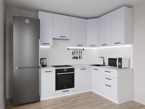 Кухонный гарнитур угловой Смоки 2200*1600 h950 (Стол. 26мм) в Сургуте - surgut.ok-mebel.com | фото