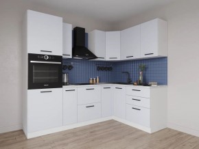 Кухонный гарнитур угловой Смоки 2400*1600 (Стол. 38мм) в Сургуте - surgut.ok-mebel.com | фото