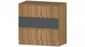 ЛЕНОРА Комод 3 ящика (графит) в Сургуте - surgut.ok-mebel.com | фото