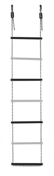 Лестница веревочная 7 перекладин цв.черный, белый D=25  в Сургуте - surgut.ok-mebel.com | фото 1