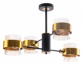 Люстра на штанге Arte Lamp Carlo A8205SP-4BK в Сургуте - surgut.ok-mebel.com | фото