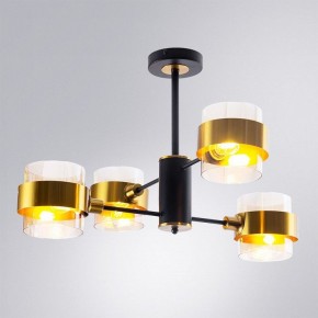 Люстра на штанге Arte Lamp Carlo A8205SP-4BK в Сургуте - surgut.ok-mebel.com | фото 2