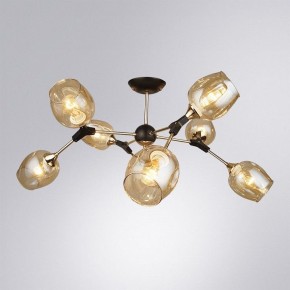Люстра на штанге Arte Lamp Seppia A4211PL-8BK в Сургуте - surgut.ok-mebel.com | фото 2