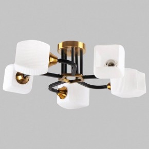 Люстра на штанге Imex MD.52009 MD.52009-5-S-BK+GAB в Сургуте - surgut.ok-mebel.com | фото