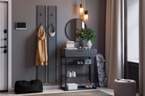 МЕБЕЛЬСОН К19 Прихожая (графит) в Сургуте - surgut.ok-mebel.com | фото