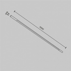 Модульный светильник Maytoni Basis C100CL-L1000-24W3-6K-B в Сургуте - surgut.ok-mebel.com | фото 6