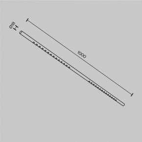 Модульный светильник Maytoni Points C101CL-L1000-24W3-6K-BS в Сургуте - surgut.ok-mebel.com | фото 6