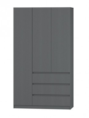 МС "Хилтон" Шкаф №2 1200 (Графит) в Сургуте - surgut.ok-mebel.com | фото 2