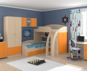 Набор для детской Соня 1-2-3 (800*1900) в Сургуте - surgut.ok-mebel.com | фото 2