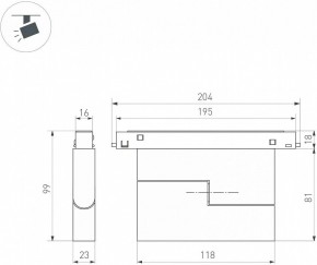 Накладной светильник Arlight MAG-ORIENT 049994 в Сургуте - surgut.ok-mebel.com | фото 2