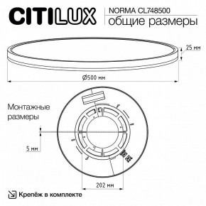Накладной светильник Citilux Norma CL748500 в Сургуте - surgut.ok-mebel.com | фото 11