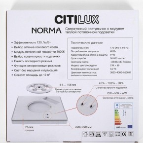 Накладной светильник Citilux Norma CL748K301 в Сургуте - surgut.ok-mebel.com | фото 8