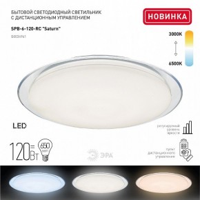 Накладной светильник Эра Классик SPB-6-120-RC Saturn (С) в Сургуте - surgut.ok-mebel.com | фото 3