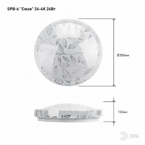Накладной светильник Эра Классик SPB-6-24-4K (C) в Сургуте - surgut.ok-mebel.com | фото 6
