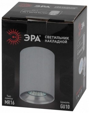 Накладной светильник Эра  OL1 GU10 SL/CH в Сургуте - surgut.ok-mebel.com | фото 8