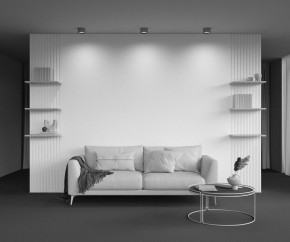 Накладной светильник Maytoni Glare C091CL-12W4K-BS в Сургуте - surgut.ok-mebel.com | фото 4