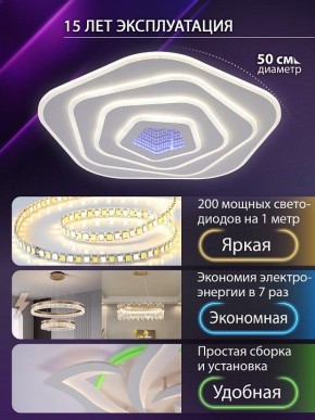 Накладной светильник Natali Kovaltseva PALACE LED LAMPS 81111/4C в Сургуте - surgut.ok-mebel.com | фото 4