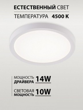Накладной светильник Natali Kovaltseva PLAIN LED LAMPS 81113/1C в Сургуте - surgut.ok-mebel.com | фото 4