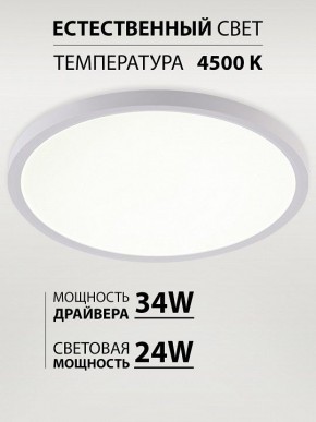 Накладной светильник Natali Kovaltseva PLAIN LED LAMPS 81113/3C в Сургуте - surgut.ok-mebel.com | фото 3