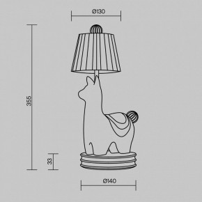 Настольная лампа декоративная Maytoni Senor Alpaca MOD377TL-L5W3K в Сургуте - surgut.ok-mebel.com | фото 10
