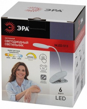 Настольная лампа офисная Эра  NLED-513-6W-W в Сургуте - surgut.ok-mebel.com | фото 7