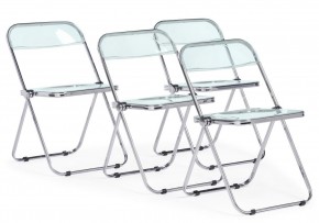Пластиковый стул Fold складной clear gray-blue в Сургуте - surgut.ok-mebel.com | фото 9