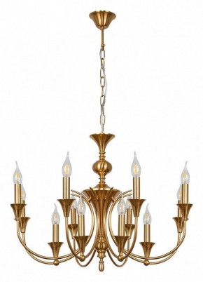 Подвесная люстра Arte Lamp Collinetta A4094LM-12PB в Сургуте - surgut.ok-mebel.com | фото 2
