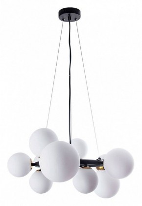 Подвесная люстра Arte Lamp Gemini A2243SP-10BK в Сургуте - surgut.ok-mebel.com | фото 2