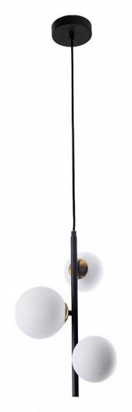 Подвесная люстра Arte Lamp Gemini A2243SP-3BK в Сургуте - surgut.ok-mebel.com | фото 2