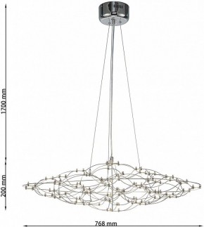 Подвесная люстра Favourite Thinner 4305-8P в Сургуте - surgut.ok-mebel.com | фото 5