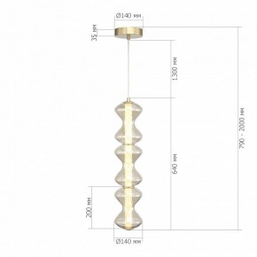 Подвесная люстра ST-Luce SPINE SL6136.213.01 в Сургуте - surgut.ok-mebel.com | фото 4