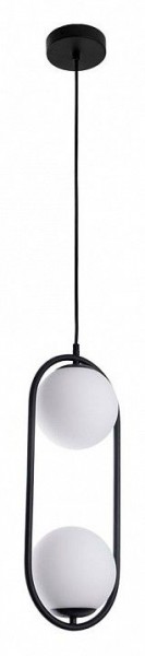 Подвесной светильник Arte Lamp Matisse A7745SP-2BK в Сургуте - surgut.ok-mebel.com | фото 2