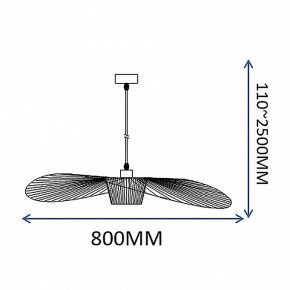 Подвесной светильник Imperiumloft HAT Black ﻿HAT01 в Сургуте - surgut.ok-mebel.com | фото 3