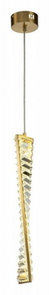 Подвесной светильник Indigo Frizzante 12015/1P Brass в Сургуте - surgut.ok-mebel.com | фото 3