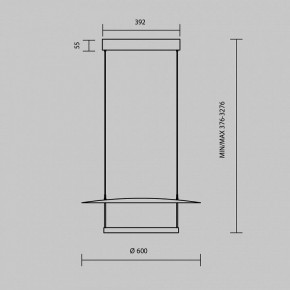 Подвесной светильник Maytoni Ambience MOD280PL-L30B3K1 в Сургуте - surgut.ok-mebel.com | фото 4