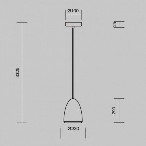Подвесной светильник Maytoni Pilastro MOD430PL-01CM в Сургуте - surgut.ok-mebel.com | фото 5