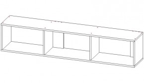 ЛУКСОР-4 Полка навесная (ЦРК.ЛКС.04 полка навесная) в Сургуте - surgut.ok-mebel.com | фото 2
